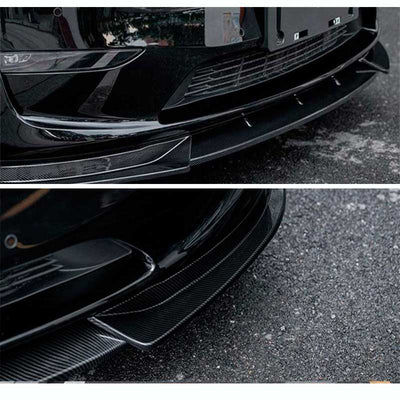 TAPTES® Front Lip Front Bumper for Tesla Model Y 2020-2023 2024, Lip Spoiler Wing