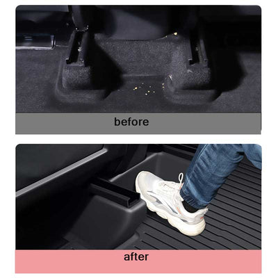 TAPTES® Rear Seat Sliding Anti-Kick Protector Cover for Model Y 2020-2025, Set of 3