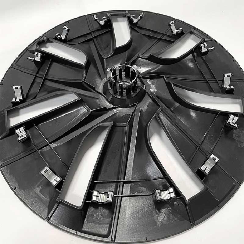 TAPTES® 19-Inch Gemini Wheel Cover Set for Tesla Model Y,  Wheel Hub Decoration Cover, Set of 4