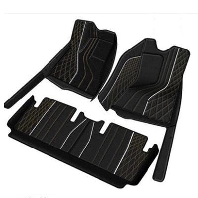 TAPTES® Leather Floor Mats for Tesla Model Y, Set of 3