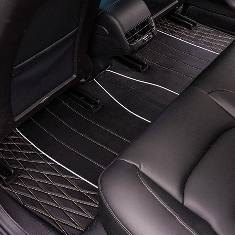 TAPTES® Leather Floor Mats for Tesla Model Y, Set of 3