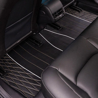 TAPTES® Leather Floor Mats for Tesla Model Y, Set of 3