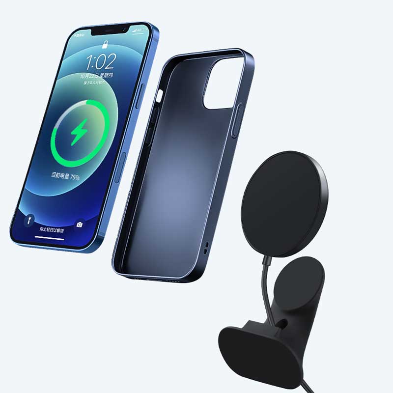 TAPTES® Magsafe Cell Phone Holder with Wireless Charger for Tesla