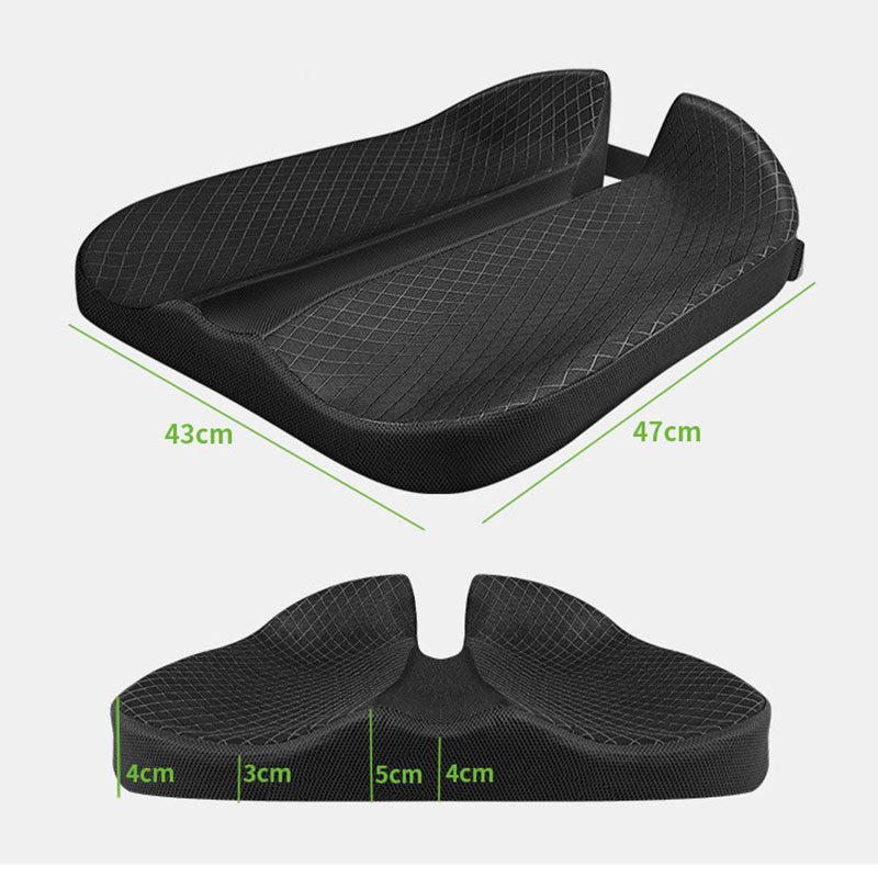 Buy Wholesale China Comfort Coccyx Orthopedic Cooling Gel Car Seat Cushion  With Back Cushion Neck Cushion Set & Car Neck Cushion at USD 17