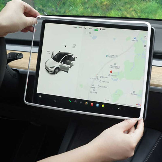 TAPTES Central Control Screen Protector Frame for Tesla Model 3 Model TAPTES 1000 Accessories for Tesla