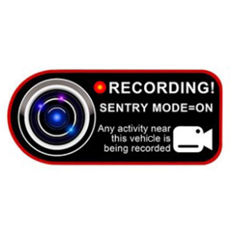TAPTES® Sentry Mode Sticker for Tesla Model S / 3 / X / Y