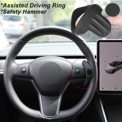 TAPTES® Steering Wheel Booster for Tesla Model 3 Model Y, With Magsafe Cell Phone Holder