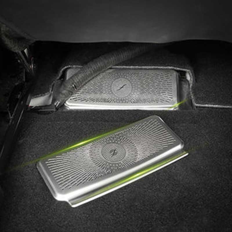 TAPTES® Under Seat Air Outlet  Metal Protection Cover for Tesla Model  3