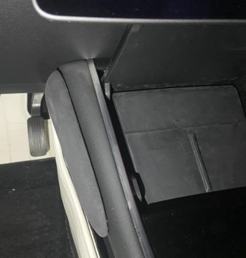 TAPTES® Alcantara Center Console Side Foot Rest Pad for Tesla Model S/X/3/Y, Set of 2