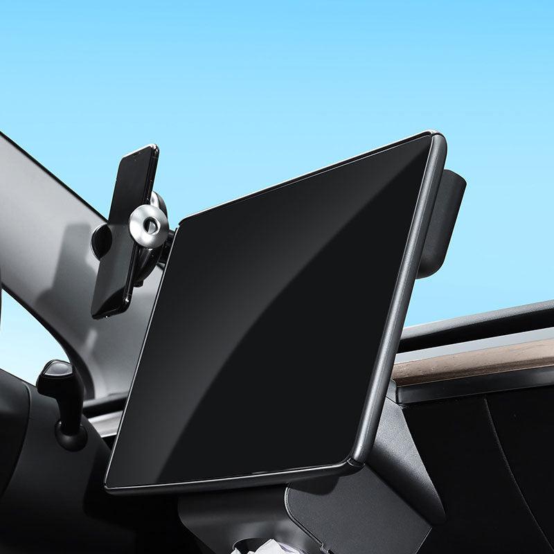 TAPTES® Screen Back Protection Cover with Wireless Charging & Storage Organizer for Model 3/Y