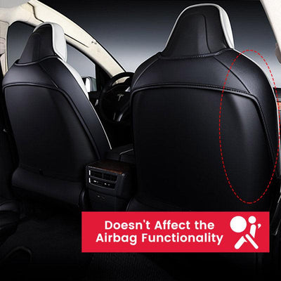 TAPTES® #1 Seat Covers for Tesla Model S, Custom Designed Seat Covers for 2012-2025 Tesla Model S Full Set