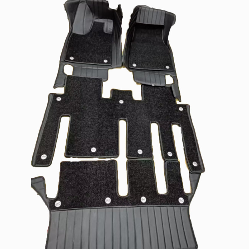 TAPTES® Leather Floor Mats for Tesla Model X, 2016-2020 Tesla Model X Floor Mats