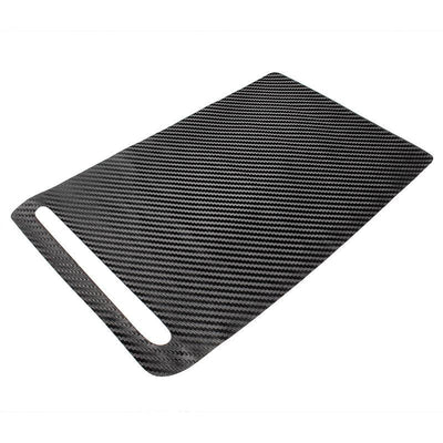 Center Console  Cover / Cupholders Decoration Carbon Fiber Stickers for Model X - TAPTES