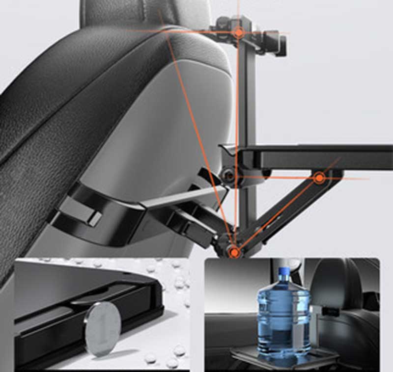 TAPTES Seatback Table Board Bracket for Tesla Model 3 Model Y