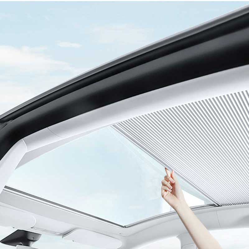 TAPTES Retractable Roof Sunshade Glass Sunshade for Tesla Model Y 2020 2025