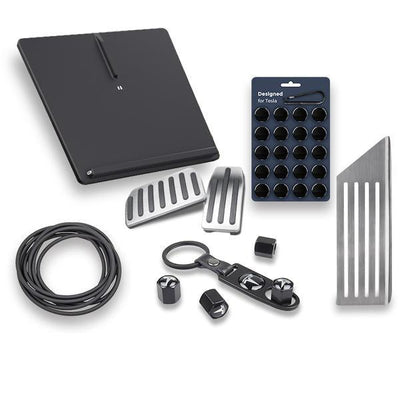 Tesla Model 3 Accessories Bundle for New M3 Owners - Basic Bundle 4 - TAPTES