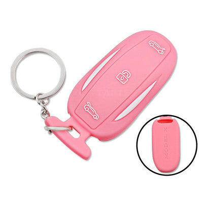 Silicone Key Fob Cover Key Chain for Tesla Model X - TAPTES