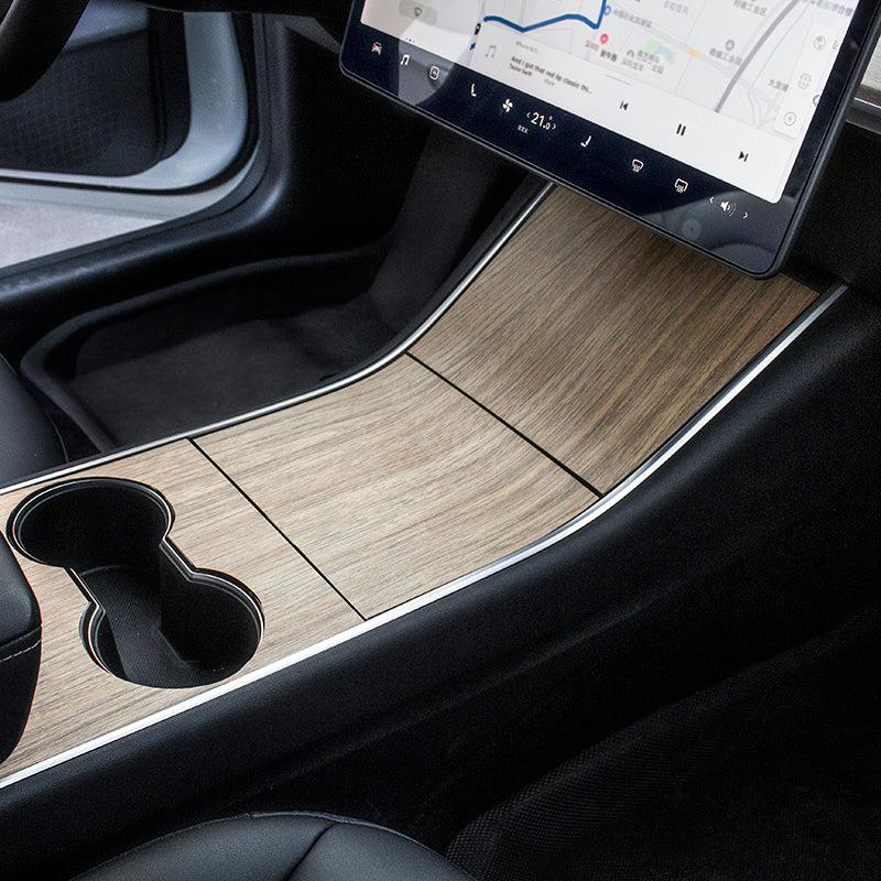 Tesla Alcantara Center Console Wrap