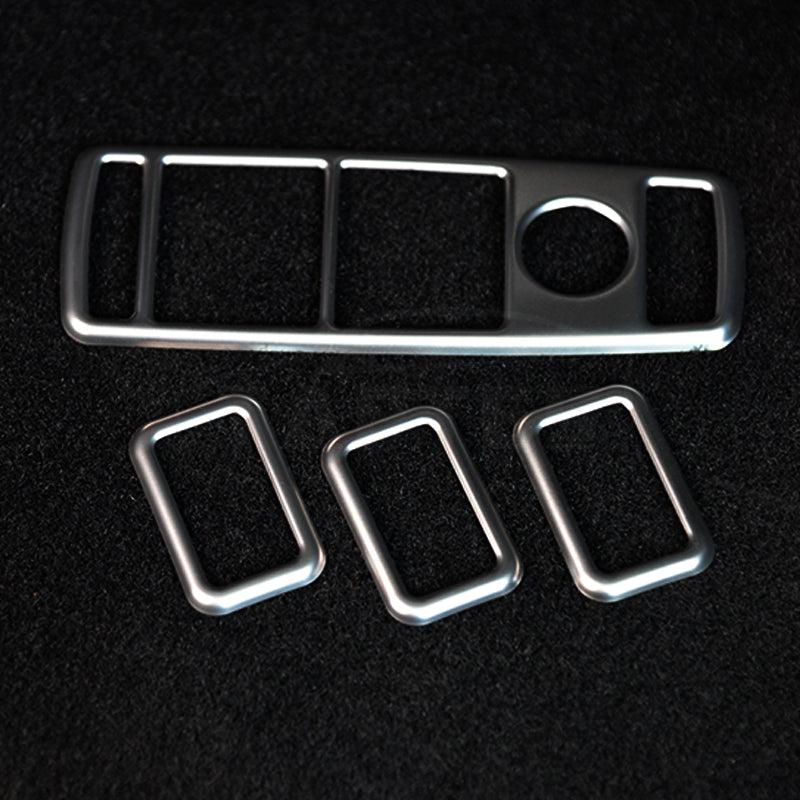 Window Switch Buttons Decorative Frame for Model S - TAPTES