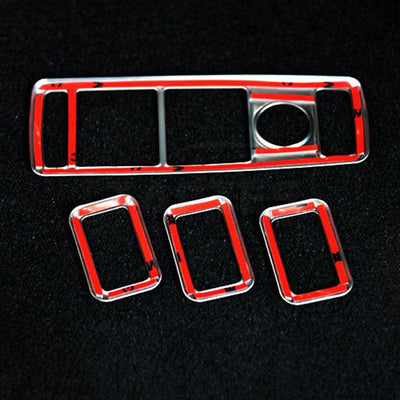 Window Switch Buttons Decorative Frame for Model X - TAPTES
