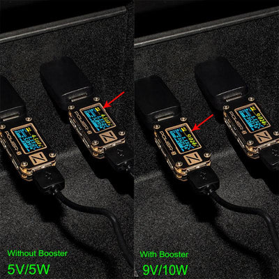 10w Boost Voltage Converter for TAPTES Charging Pad Fast Charging, Set of 2