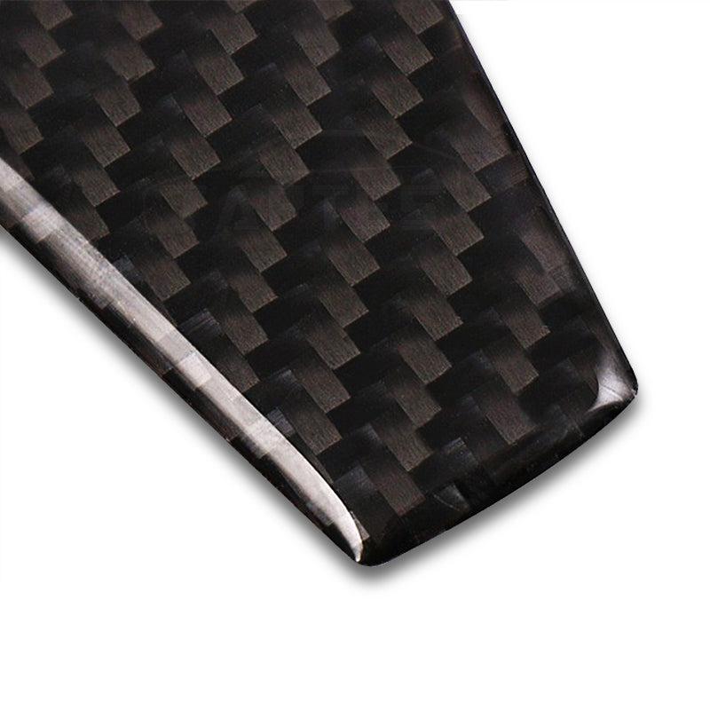 Carbon Fiber Steering Wheel Decoration Sticker for Model S - TAPTES