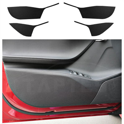 Carbon Fiber Interior Decoration Refit Car Affix Decorative Film for Model S - TAPTES