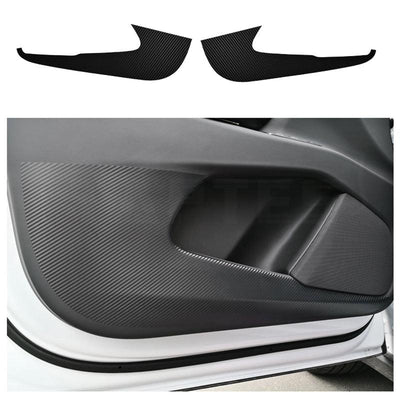 Carbon Fiber Interior Decoration Refit Car Affix Decorative Film for Model S - TAPTES