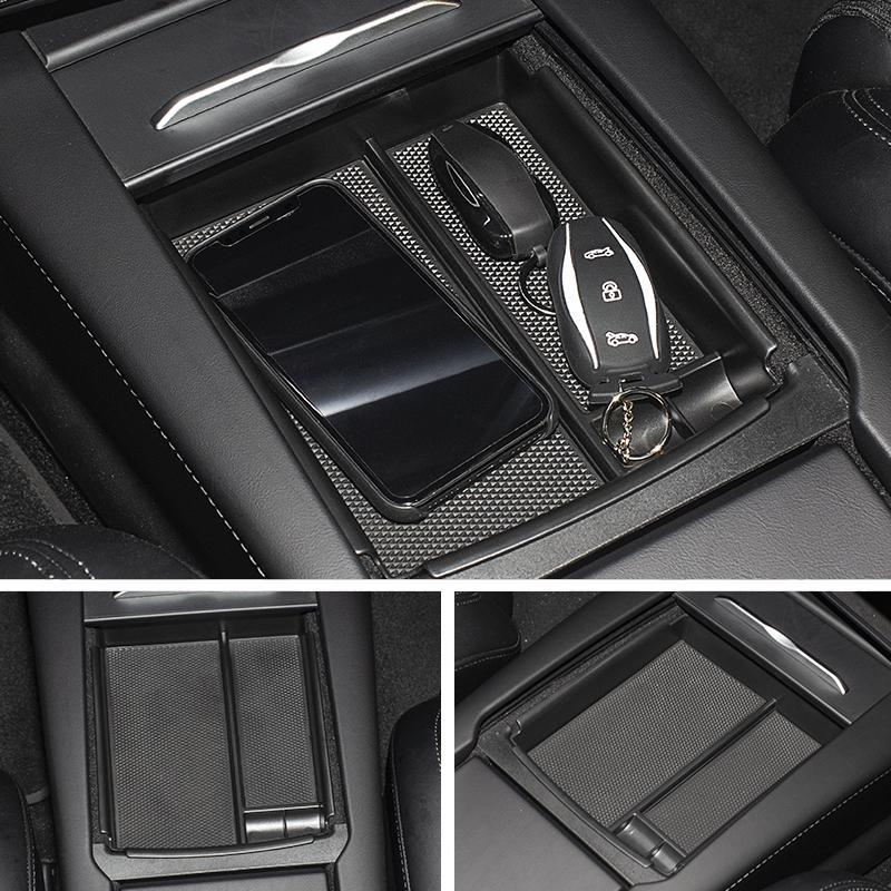 Center Console Organizer Storage Box for Tesla Model S - TAPTES