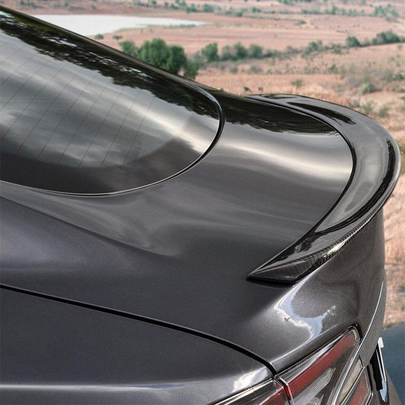 TAPTES Tesla Model S Carbon Fiber Rear Trunk Spoiler – TAPTES -1000+ Tesla  Accessories