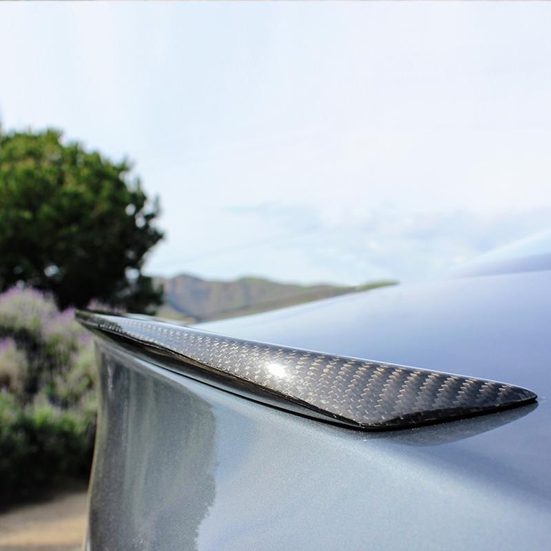 Carbon Fiber Rear Trunk Spoiler for Model S - TAPTES