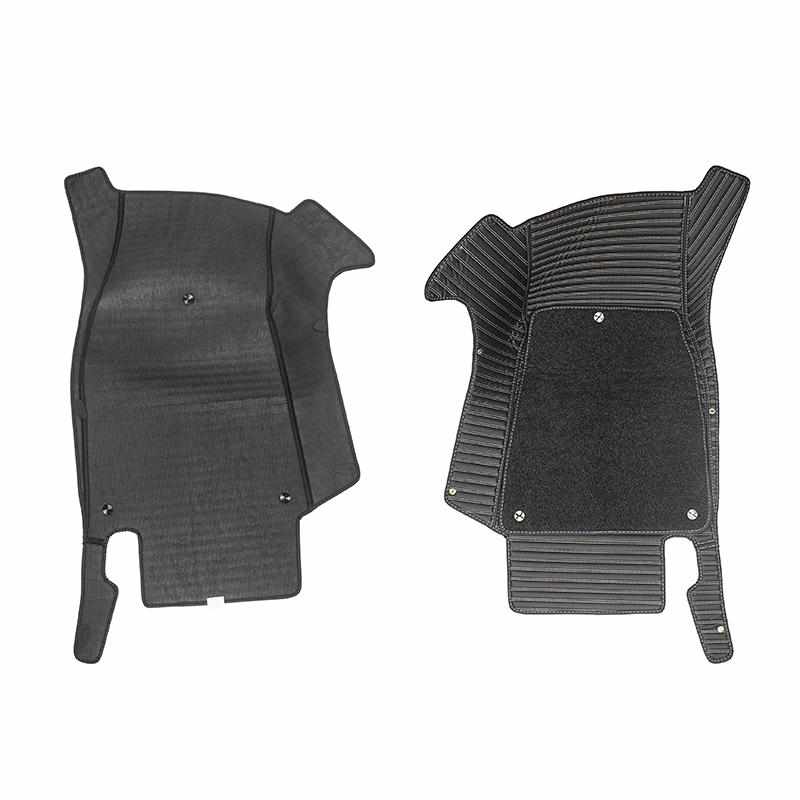 TAPTES Black Floor Mats for 5 Seater Tesla Model X 2018 2019 2020 2021 2022 2023