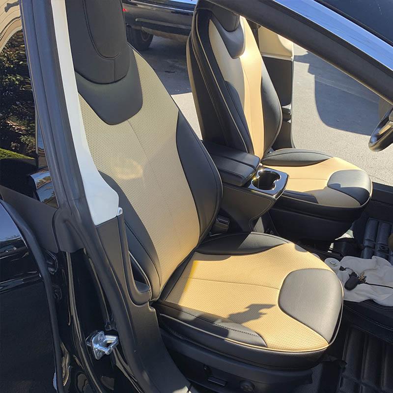 TAPTES® #1 Tesla Model S Seat Covers, Custom Designed Seat Covers for  2012-2021 2022 2023 2024 Tesla Model S Full Set