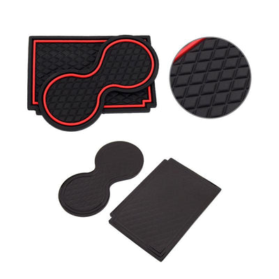 Anti-Dust Non-Slip Interior Door Cup Arm Box Storage Pads for Model X - TAPTES