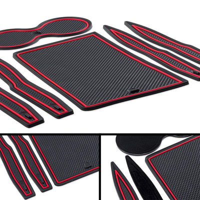 Custom Fit Cup and Center Console Liner for Tesla Model S 2018 2019 - TAPTES