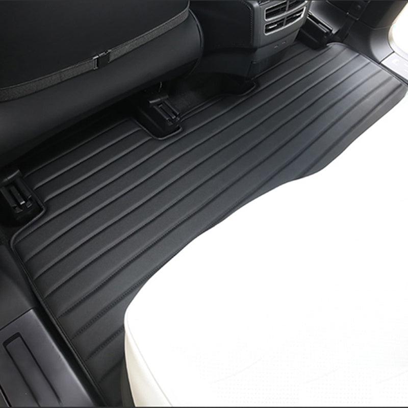 Tesla Fully Covered Leather Floor Mats for Model X - TAPTES