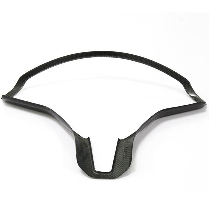 Carbon Fiber Steering Wheel Frame Cover Trim for Model X - TAPTES