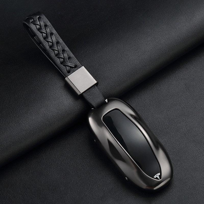 Key Fob Case for Tesla Model S Model 3 Model Y Aluminum Alloy