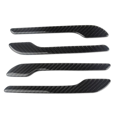 Carbon Fiber Door Handle Trims for Tesla Model 3 - 4pcs - TAPTES