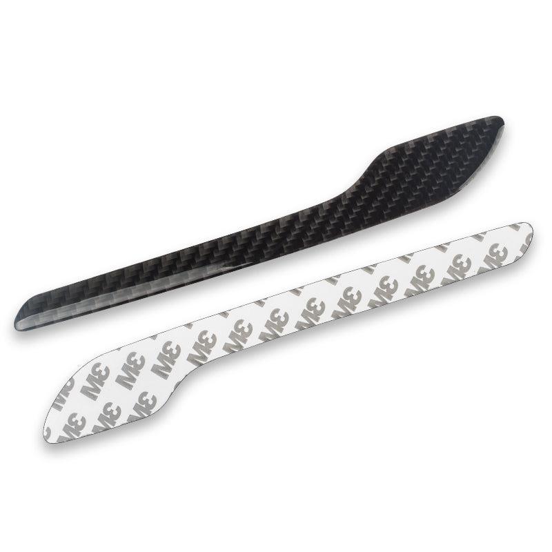 Carbon Fiber Door Handle Trims for Tesla Model 3 - 4pcs - TAPTES