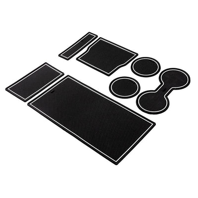 Center Console & Cup Holder Rubber Liners for Tesla Model 3 - TAPTES