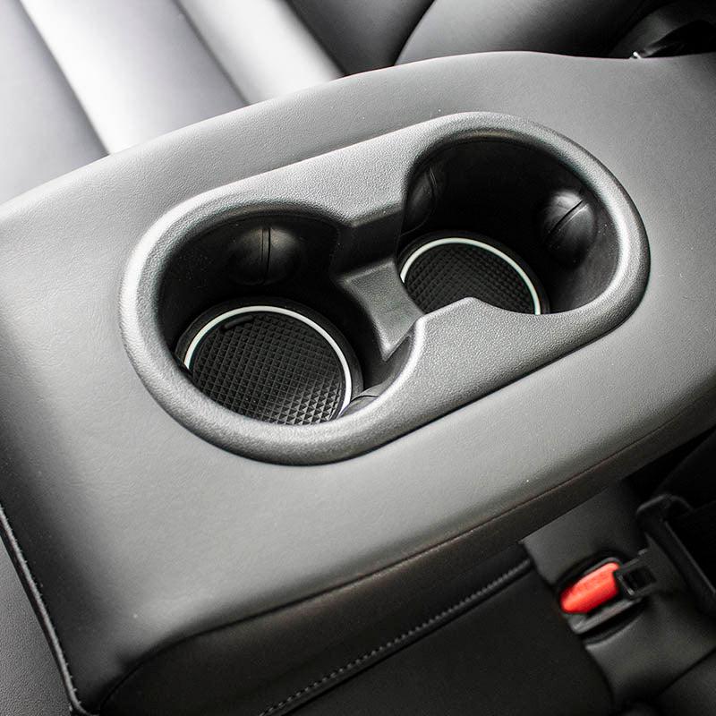 Center Console & Cup Holder Rubber Liners for Tesla Model 3 - TAPTES