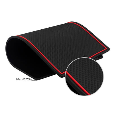 Center Console & Cup Holder Rubber Liners for Tesla Model 3 - TAPTES