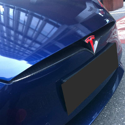 Carbon Fiber Front Center Grille for Model S - TAPTES