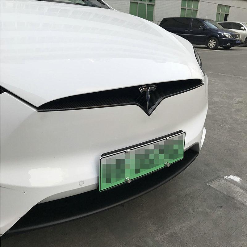Carbon Fiber Front Center Grille for Model X - TAPTES