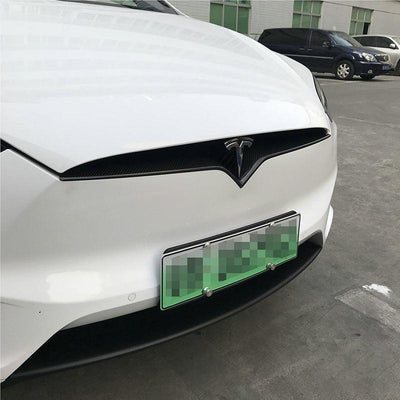 Carbon Fiber Front Center Grille for Model X - TAPTES