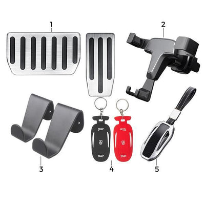 Must Have Model X Accessories for New Model X Owners - Basic Bundle - TAPTES