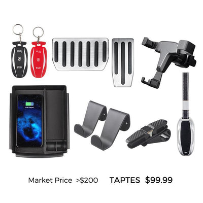 Tesla Model S Accessories Bundles for New Model S Owners - Standard Bundle - TAPTES