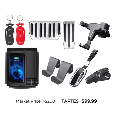 Tesla Model X Accessories Bundles for New Model X Owners - Standard Bundle - TAPTES
