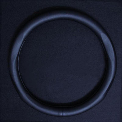 Genuine Leather Steering Wheel Covers Protector Wrap for Tesla Model X - TAPTES